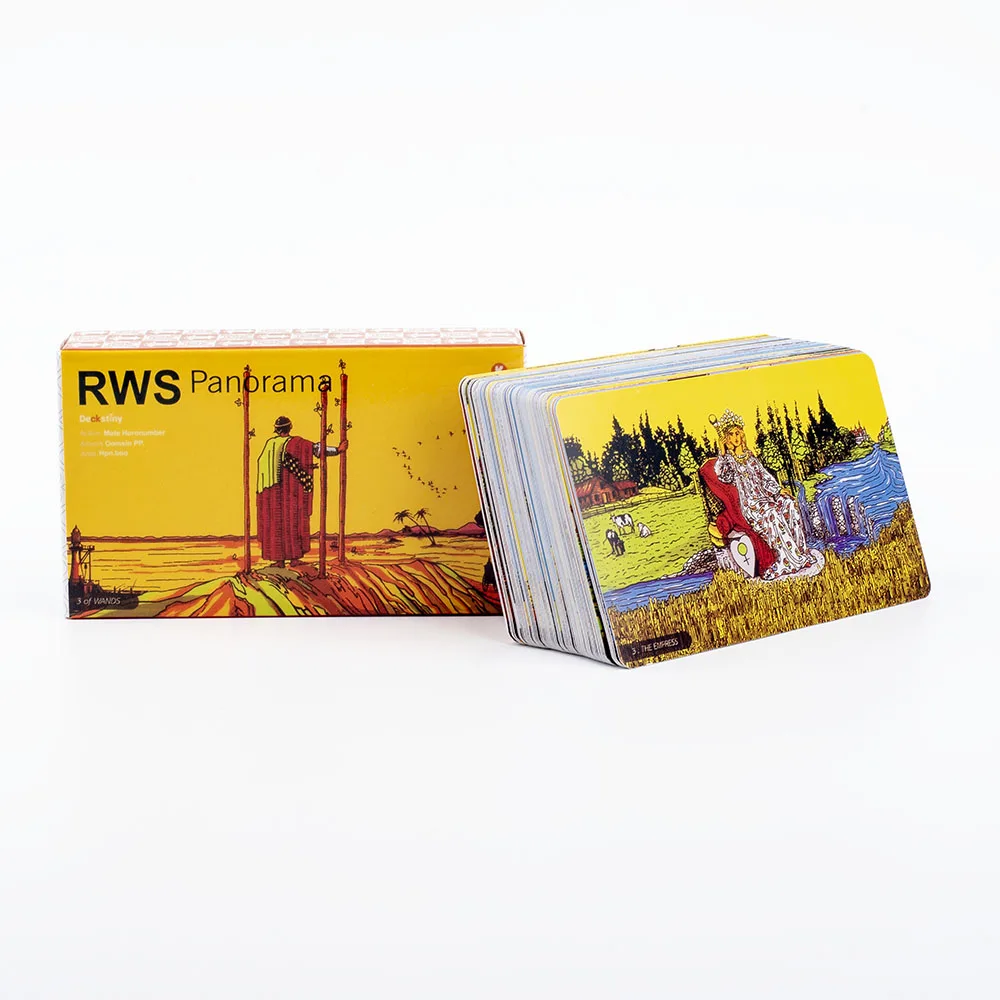 Rws Panorama Brettspiel 78pcs Tarot karten enthalten Weitwinkel objektiv zeigen Ihnen neue Perspektive von rws – Detail 3