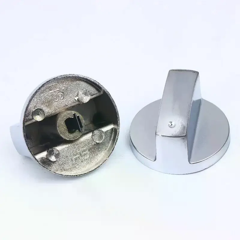 2Pcs Cooker Oven Hob Control Knobs Switch 6mm Gas Stove Knobs Kitchen Cooker Gas Stove Cooktop Control Gas Stove Accessories