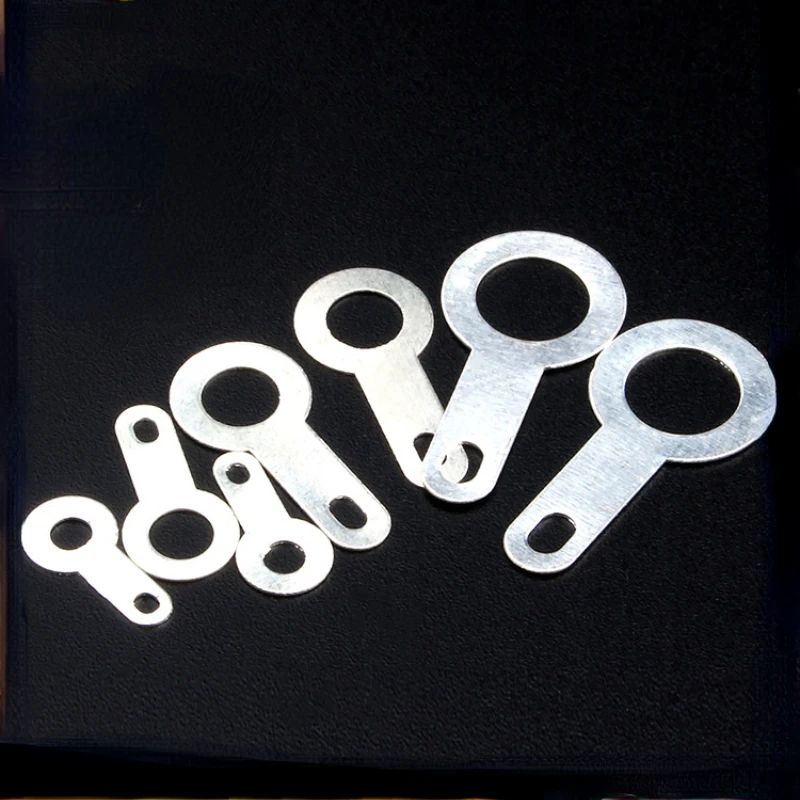 Copper Washer Single Head Welding Terminal M2.2 M2.7~M5.2 M6.2 M8.2 Welding Lug Electrical Wiring Connector Copper Soldering Ear