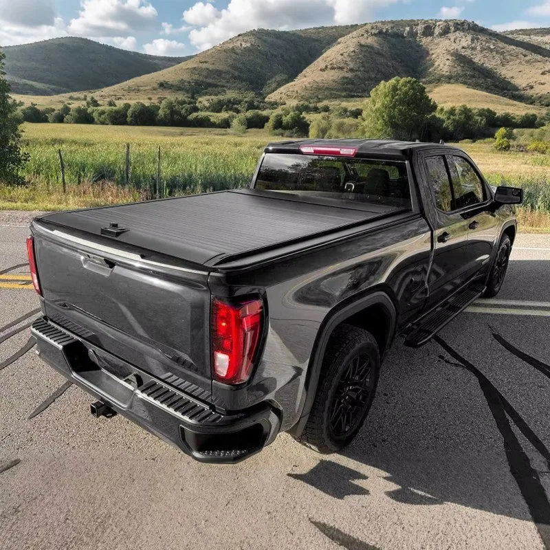 

Krono Wild Canyossoar 5.5ft Aluminum Alloy Retractable Waterproof Truck Bed Tonneau Cover F150 Raptor Locking No-Drill