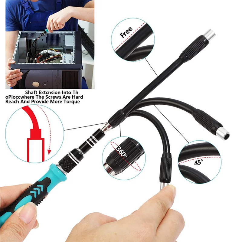 

T21C Магнитная отвертка Torx, набор сверл, 138 в 1, многофункциональный инструмент для Iphone, Xiaomi, набор ручных инструментов для ремонта ПК