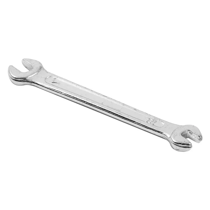 A36T-5X Silver Tone 5.5Mm X 7Mm U Shape Double Open-Ended Wrench Tool