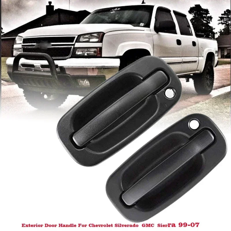 Car Front Left Right Exterior Door Handle for Chevrolet Silverado for GMC for Sierra 1999-2007 15034985 15034986 GR0418F2