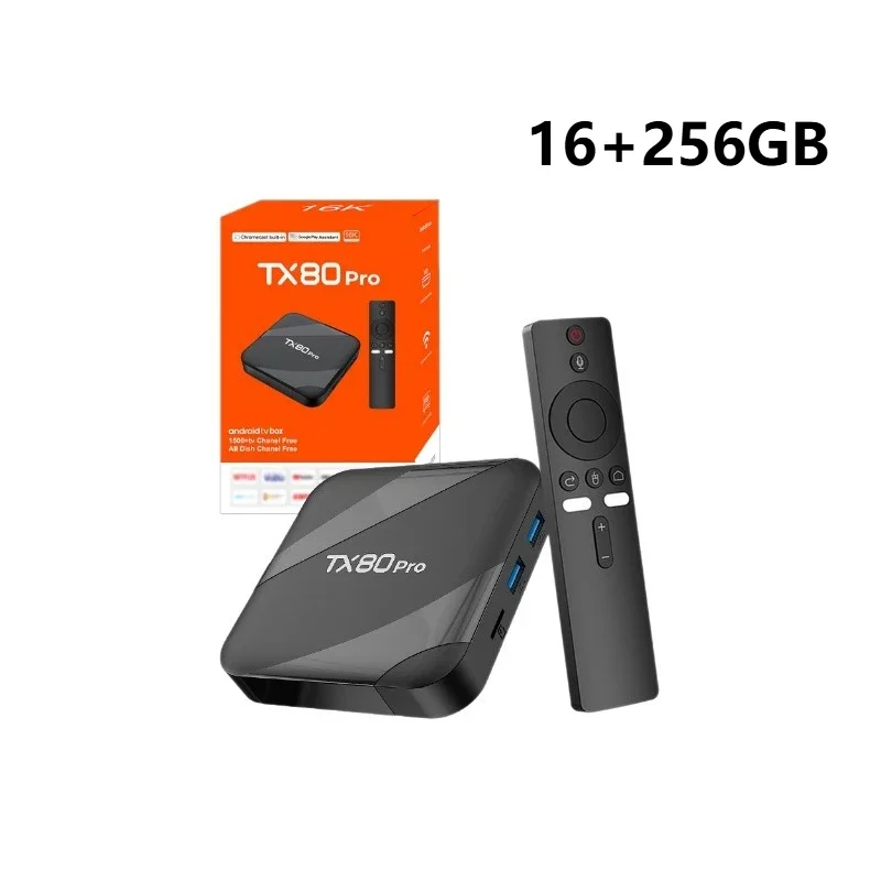 Android テレビボックス New TX80pro Smart TV Box 16+256GB 4K Video Decoding Streaming with