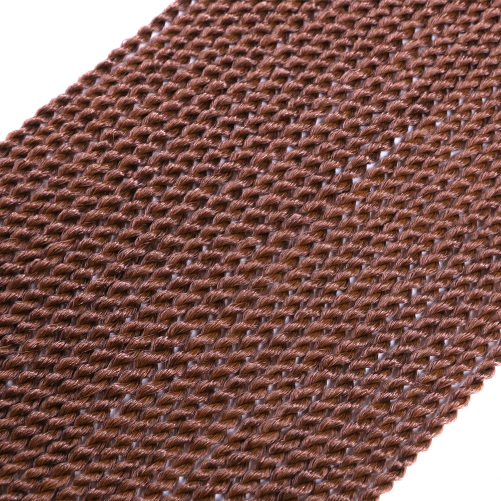 السنغالية تويست كروشيه اصطناعي تجديل الشعر 18 بوصة كروشيه اصطناعي الشعر أومبير تجديل الشعر درجة حرارة منخفضة الألياف الشعر