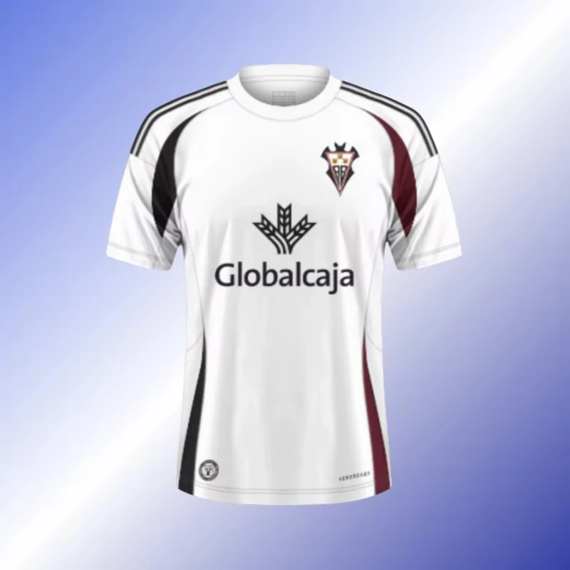 Novedad de verano, camiseta de fútbol de España, ropa Kis para hombres y mujeres, camiseta Albacete transpirable de secado rápido, camiseta informal de gran tamaño para uso diario