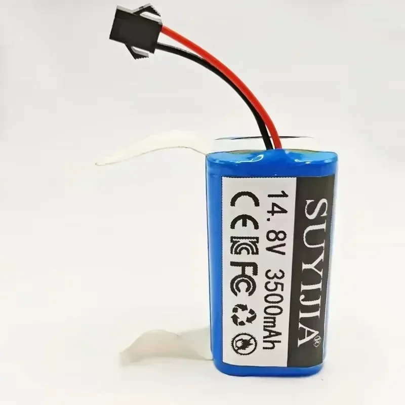 18650 14.8V Rechargeable Lithium Battery 3500mAh for ILIFE A4s A6 V7s Plus A9s W400 Robot Vacuum Cleaner INR18650 M26-4S1P