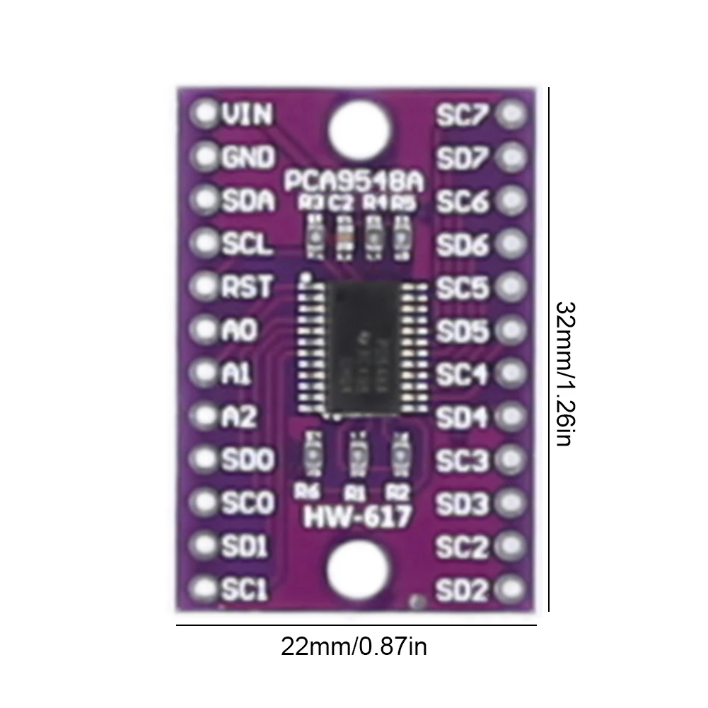 1-10PCS CJMCU-9548 TCA9548A 1-to-8 I2C Multiplexer Breakout Board 8 Channel Expansion Board IIC Breakout Board For Arduino