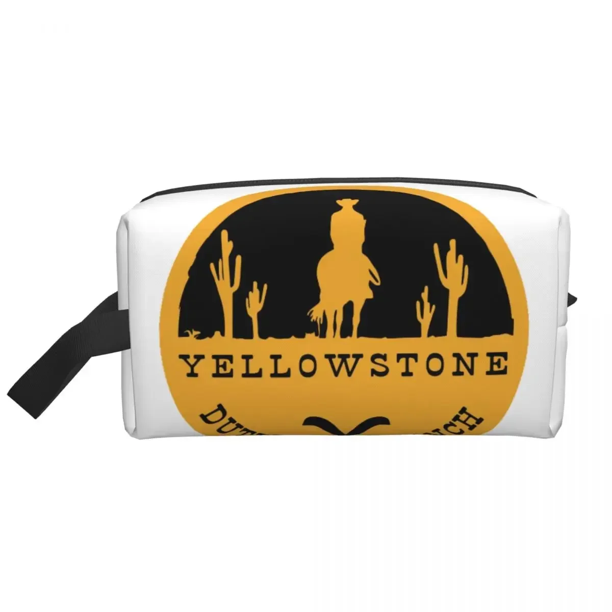 

Дорожная сумка для туалетных принадлежностей Yellowstone, модный Dutton Ranch Montana, косметический органайзер для макияжа, женский чехол для хранения красоты, Dopp Kit Case
