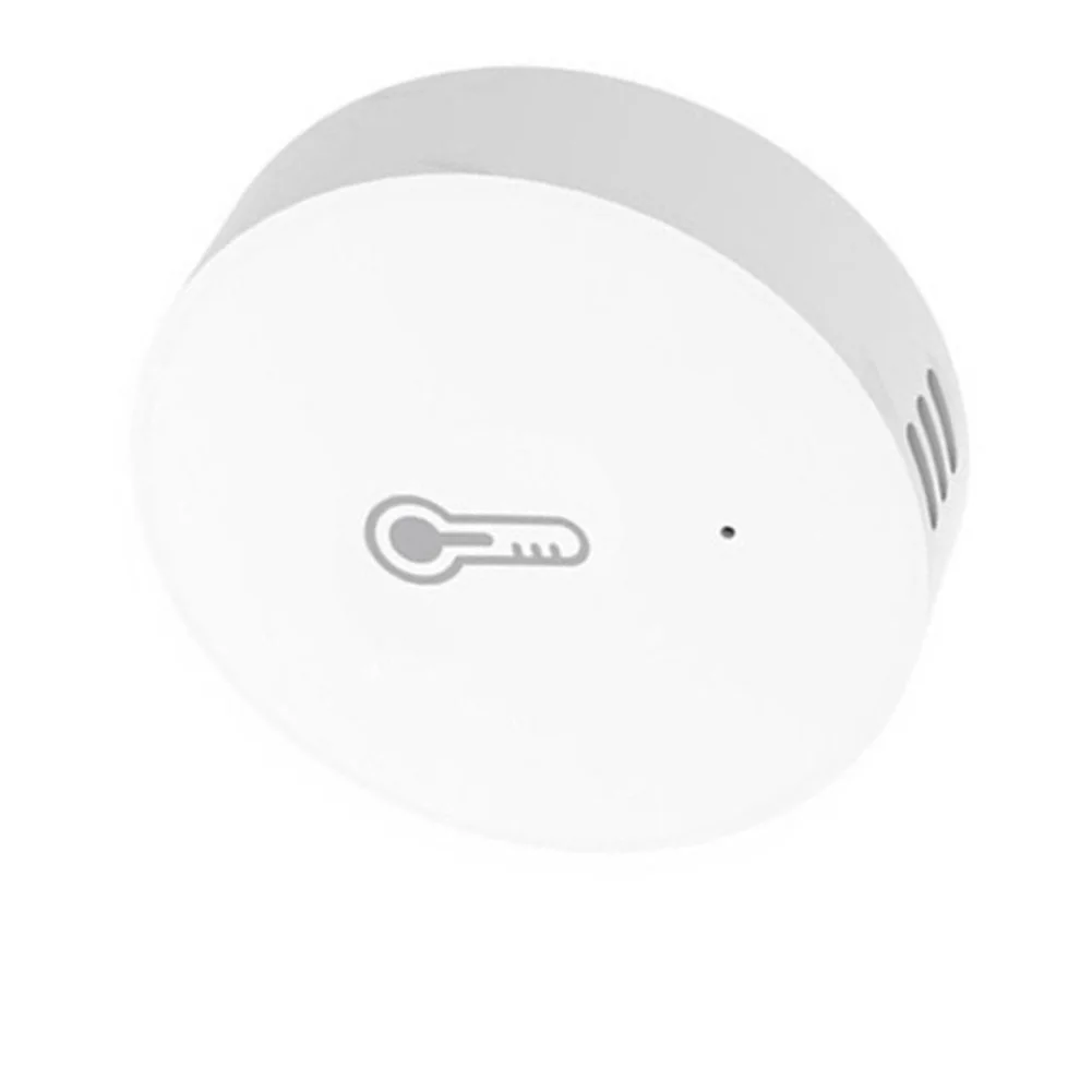 For Tuya Zigbees Temperature And Humidity Sensor, Remote Monitoring Via App, Battery Powered For Alexas For Google Home