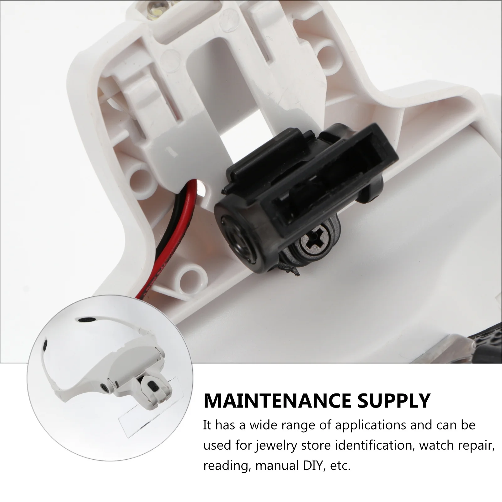 

Glasses Magnifying Multifunctional Head-mounted LED Light Magnifier Kit Maintenance Supply