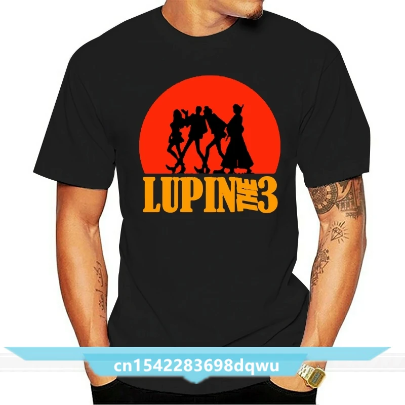 

nanyangshabi Streetwear Short Sleeve Teeslupin The 3 Arsene Lupin Iii Anime Manga Unisex Tshirt T Shirt Tee Print T Shirts