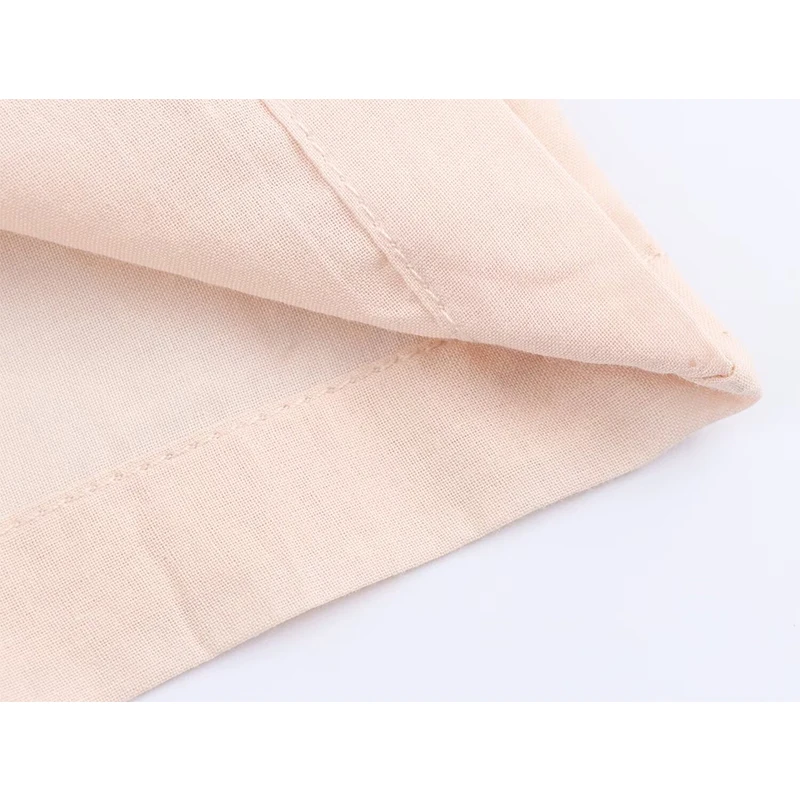 YENKYE 2025 سراويل بيجامة مطرزة بفتحات واسعة على الموضة للسيدات سراويل صيفية غير رسمية بخصر مطاطي