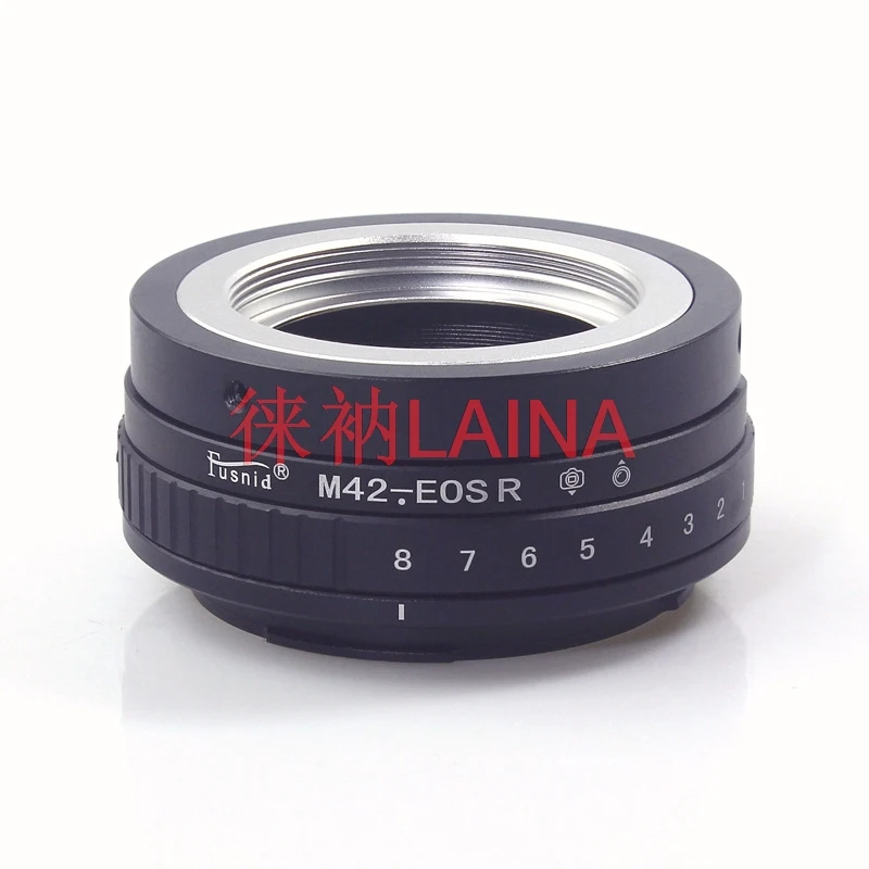 Tilt-Shift Adapter Ring M42-EOSR Suitable for M42 Lens to Canon EOSR Mount 360° Swivel