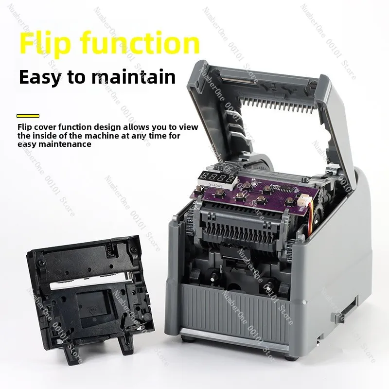 ZCUT-9 Fully Automatic Tape Cutter Dispenser, Industrial Cutting Tool for Various Adhesive & Non-adhesive Tapes