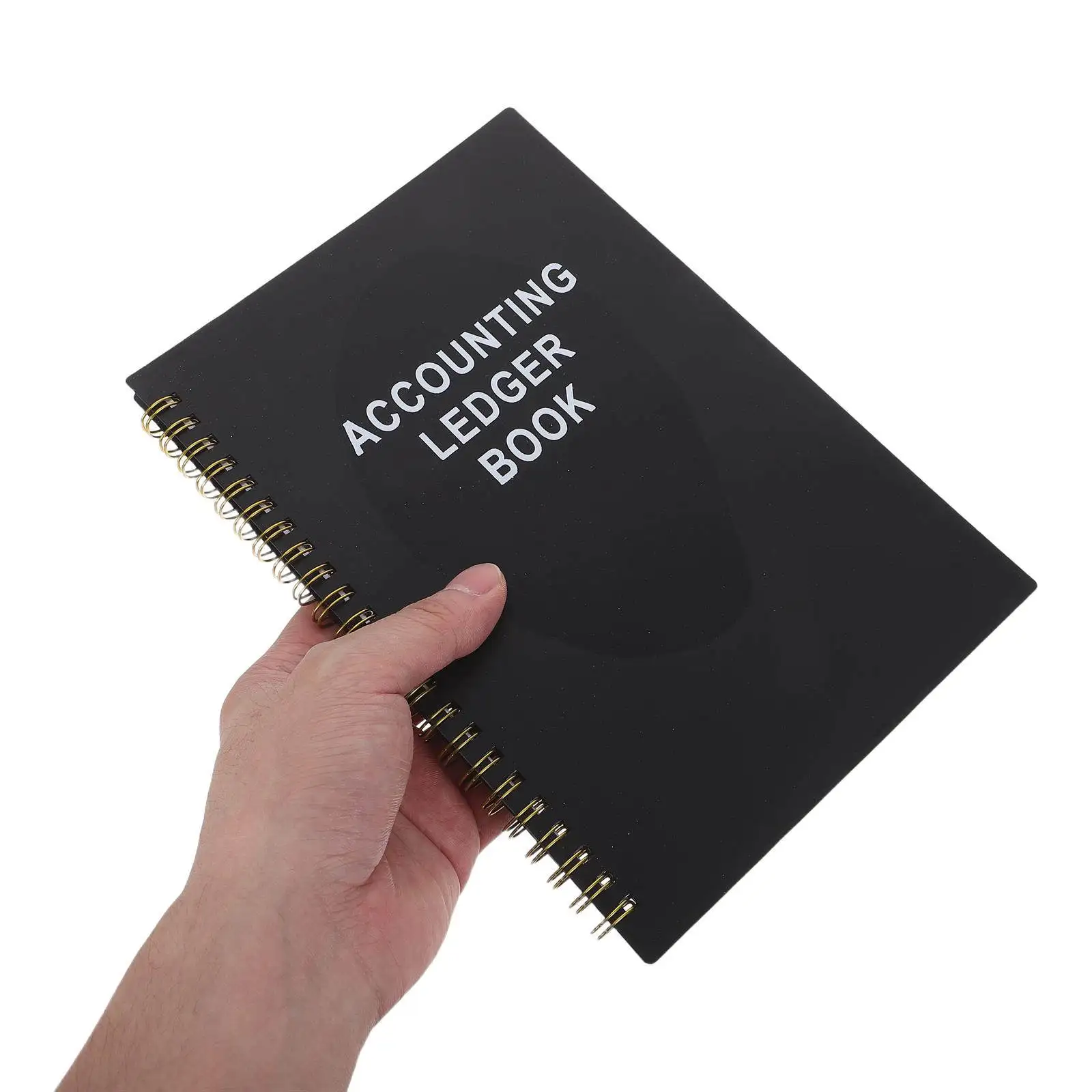 Финансовый блокнот-бухгалтерская книга 8.5x6, на спиральном переплете, ежемесячный планировщик доходов и расходов, книга для учета баланса для личного использования.