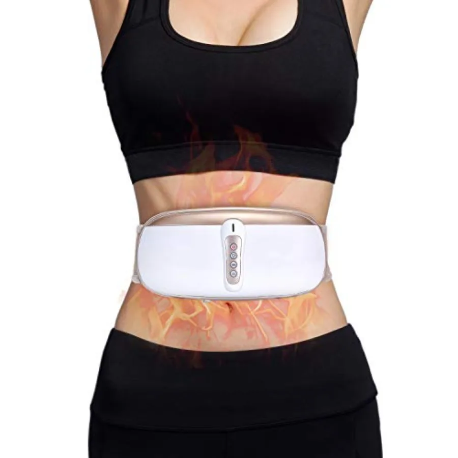 

Adjustable Vibration Massage Slimming Belt for Women with 4 Modes Effective Belly Fat Burner for Targeted Weight Loss and Diges