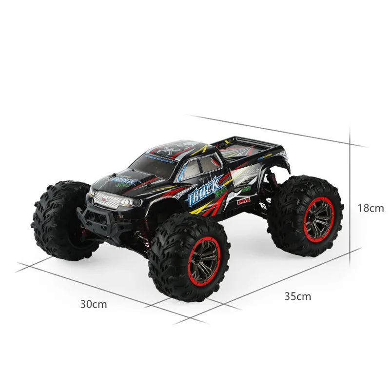 RC Car 1/10 9125 Racing Car Truck 4x4 Off-Road Vehicle Buggy Electronic Toy  46KM/H High Speed Remote Control Cars for Adults