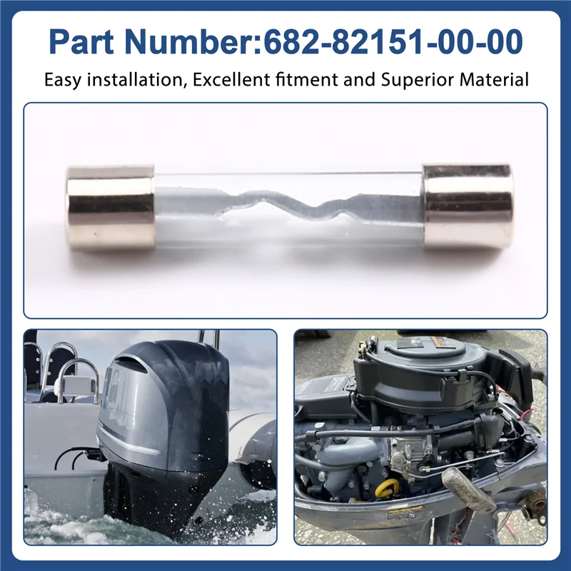 For Yamaha Outboard Motor Fuse 682-82151 682-82151-00-00 682-82151-00 Boat Engine Parts Replacement 68282151