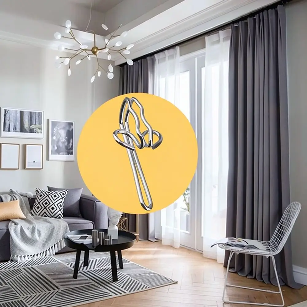 Durable Metal Curtain Pins Pleated Tape Hooks Invisible Drapery Hangers Professional Window Treatment Hardware Accessories