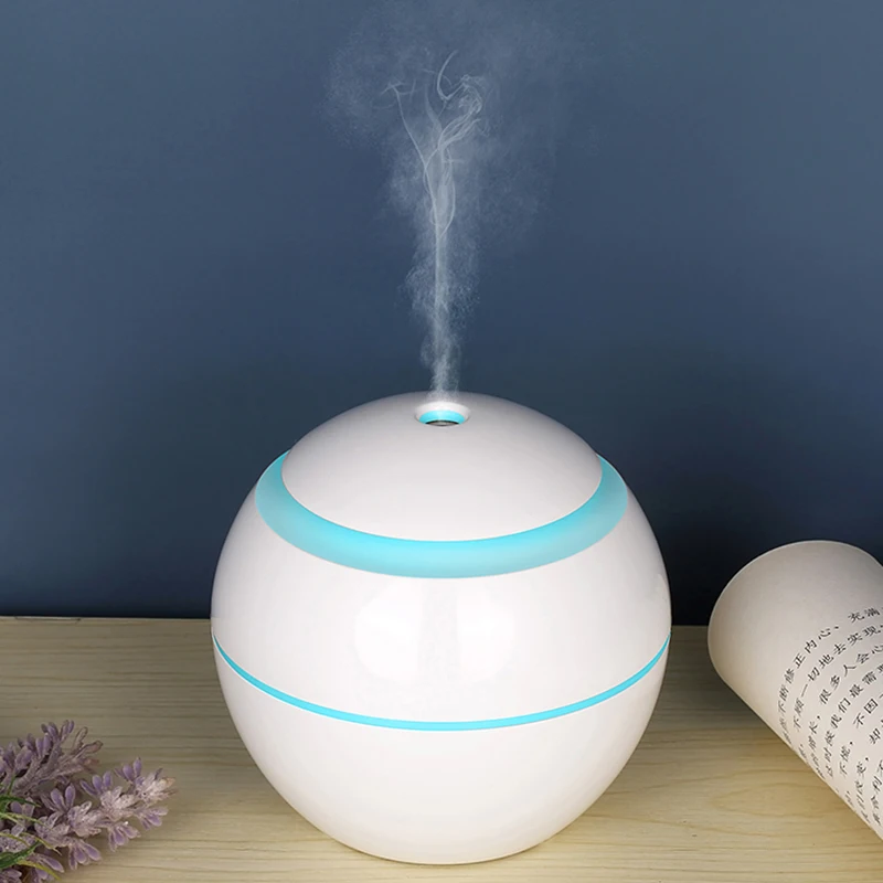 130ml USB Aroma Essential Oil Diffuser Ultrasonic mini Humidifier Air Purifier 7 Color Change LED Night light for Office Home