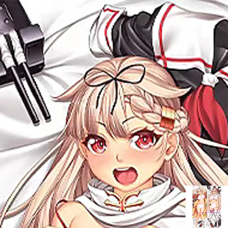

Anime Pillow Cover Dakimakura Yuudachi Kai Ni 2 Side Printed Hugging Body Pillowcase Cushion Cover Bedding Decor