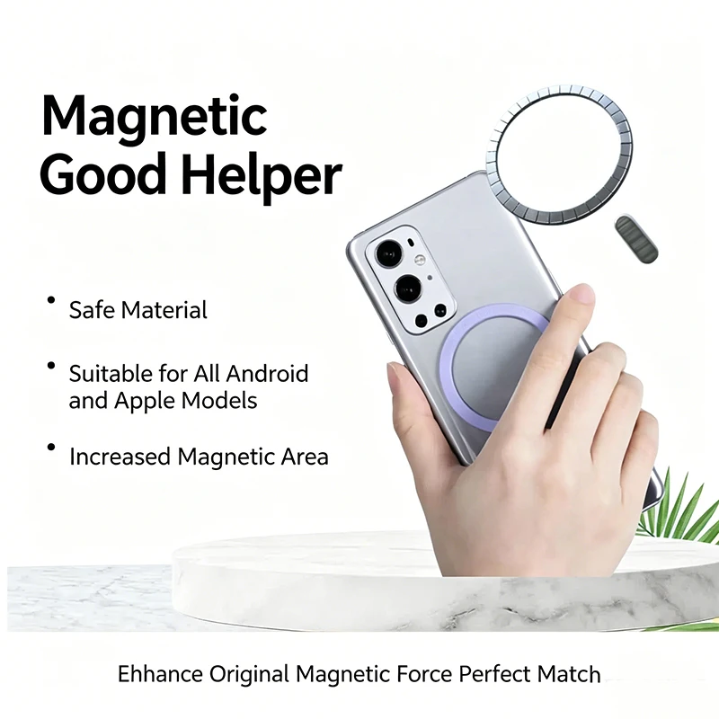 1PC O C Shape Magnet Ring Magnetic Assembly For MagSafe Wireless Charging Transmitter Phone Stand