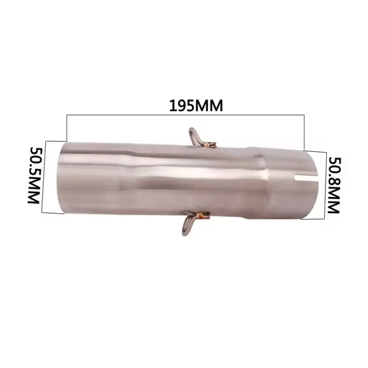 Stainless Mid Connect Tube Moto Exhaust Aftermarket Spare Parts For Kawasaki Z900RS 2017-2023