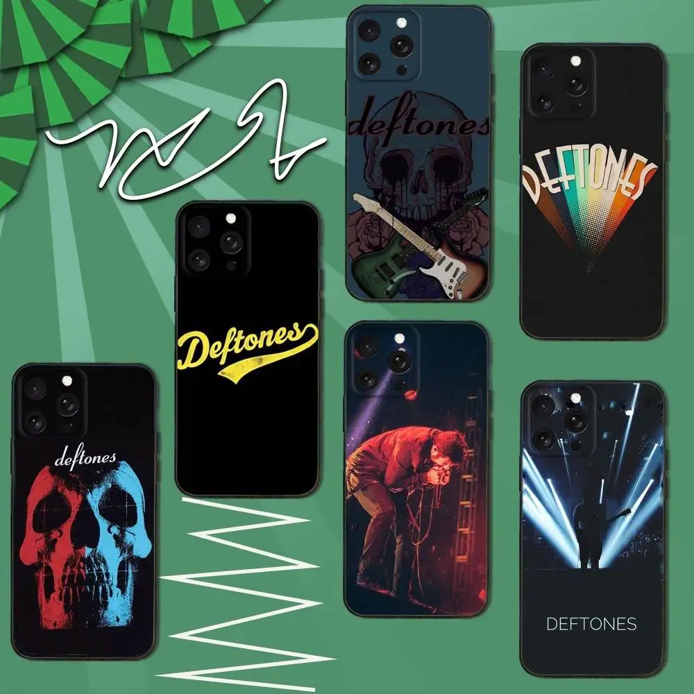 

Singer D-Deftones Phone Case For iPhone 16e,16,15,14,13,12,11,Pro,X,XS,Max,XR,Plus,Mini Soft Black Cover