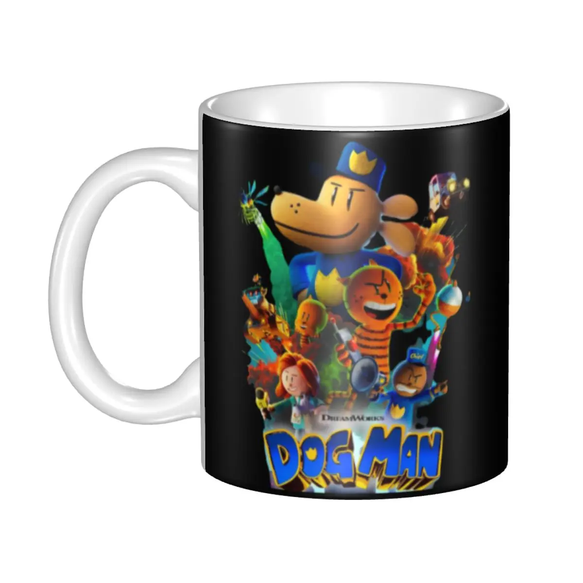 

Анимированные фильмы Собаки Человек Кофейные кружки DIY Керамическая кружка для чая и молока на заказ