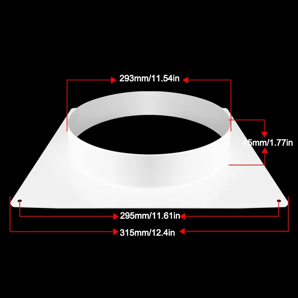 البلاستيك تنفيس الأنابيب محول شفة موصل الحائط سهلة التركيب العادم الأنابيب المشتركة أداة القناة