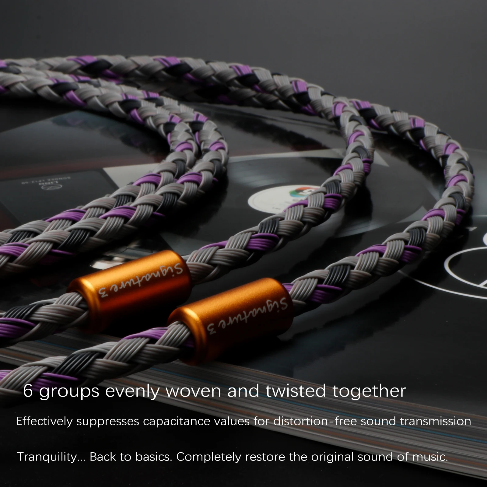 2RCA إلى 2RCA ذكر إلى ذكر OCC كابل الصوت 24K مطلية بالذهب لوتس موصل التوصيل للمسرح المنزلي DVD TV مكبر للصوت CD Soundbox