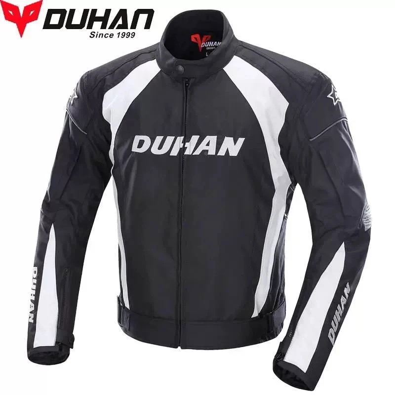 

DUHAN Motorcycle Jacket & Pants Set Men's Waterproof Chaqueta Motocross Suit Protective Gear Jaqueta Motoqueiro Keep Warm Liner