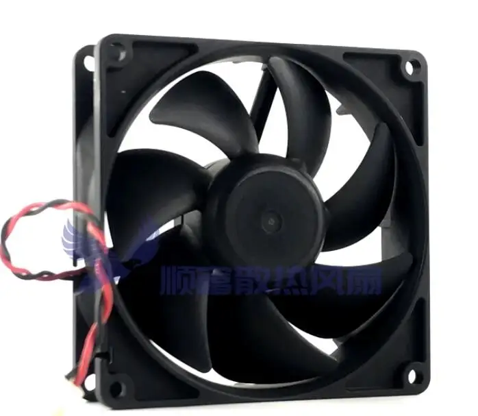 Sanyo Denki 9A0912G4031 DC 12V 0.39A 90x90x25mm 2-Wire Server Cooling Fan