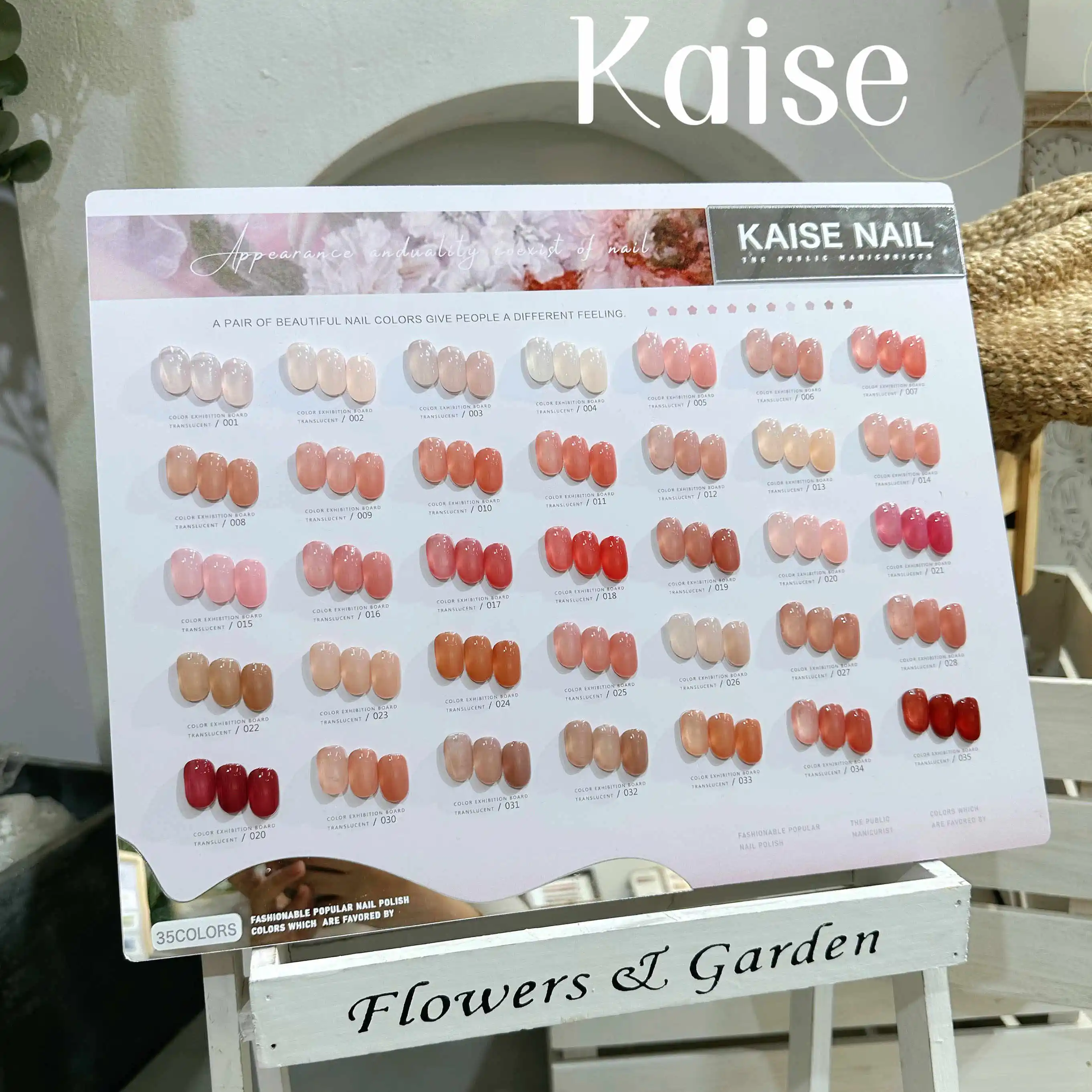 

KAISE Высокое качество, 35 цветов, набор гелей для ногтей желейного цвета, новинка 2025 года, горячая распродажа, весенний дизайн ногтей, нетоксичный УФ-гель для ногтей, оптовая продажа
