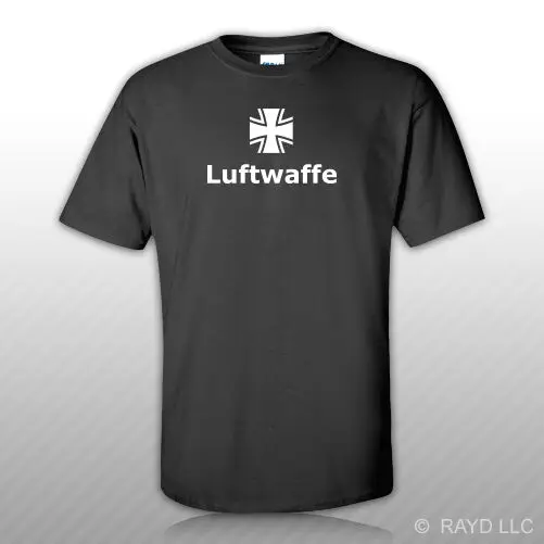 German Luftwaffe T-Shirt Tee Shirt S M L XL 2XL 3XL Cotton�#2   High Quality 100%Cotton Short Sleeve