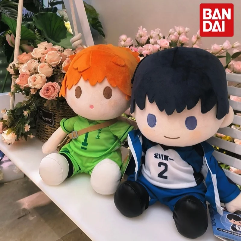 

BANDAI Banpresto Potepotte Haikyuu Plush Doll Set Anime Peripheral Soft Stuffed Doll Home Decor For Anime Fans Collection