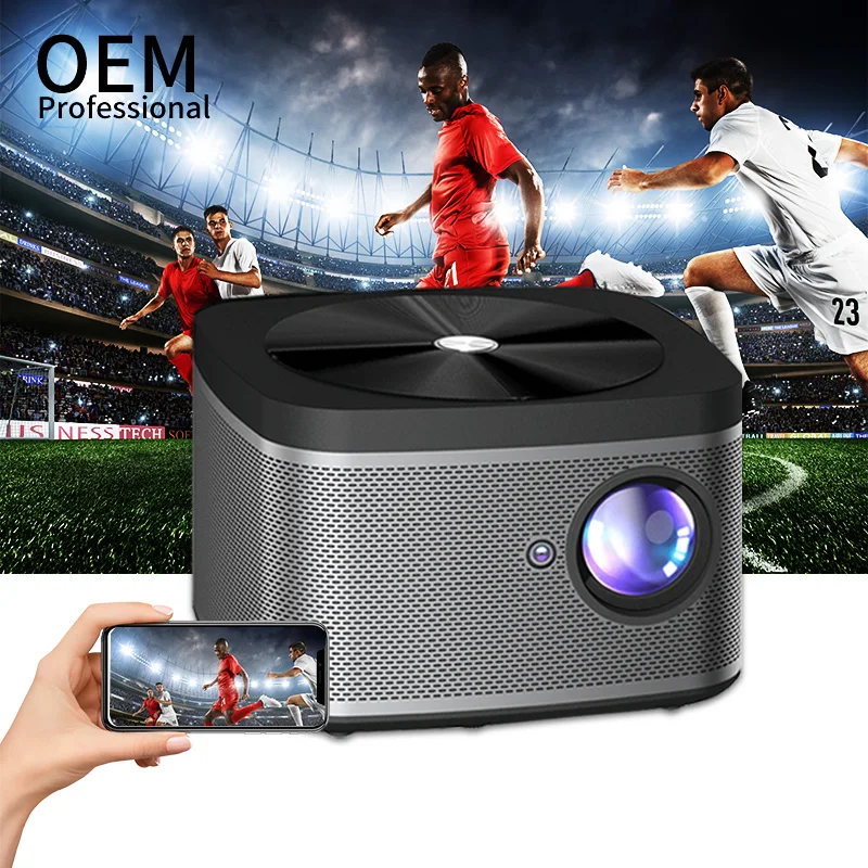 4K 2160P Decoding Video Home Theater Projector Native HD 1080P Cinema Smart Projectors Auto Focus 4D Correction Wife Bluetooth