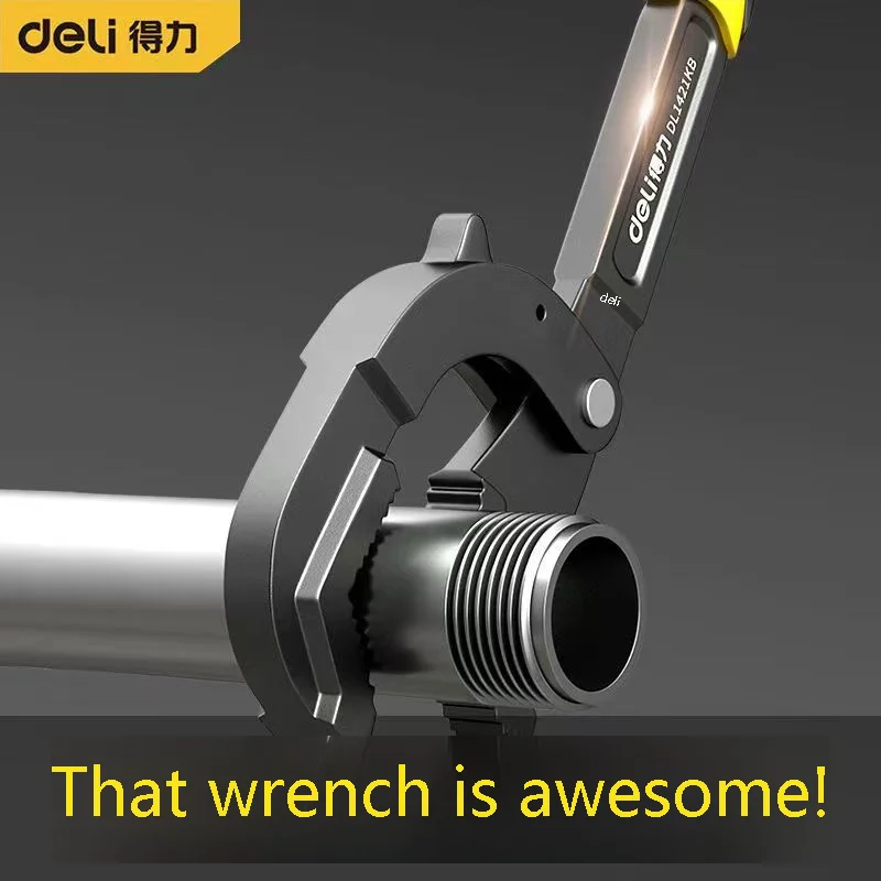 Deli-Outil Universel Multifonction à Cliquet pour Activité