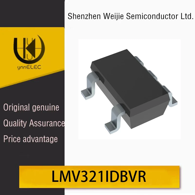 

Original LMV321IDBVR Low Voltage Low Power Rail-to-Rail Output Op Amp 2.7V-5.5V SOT-23-5