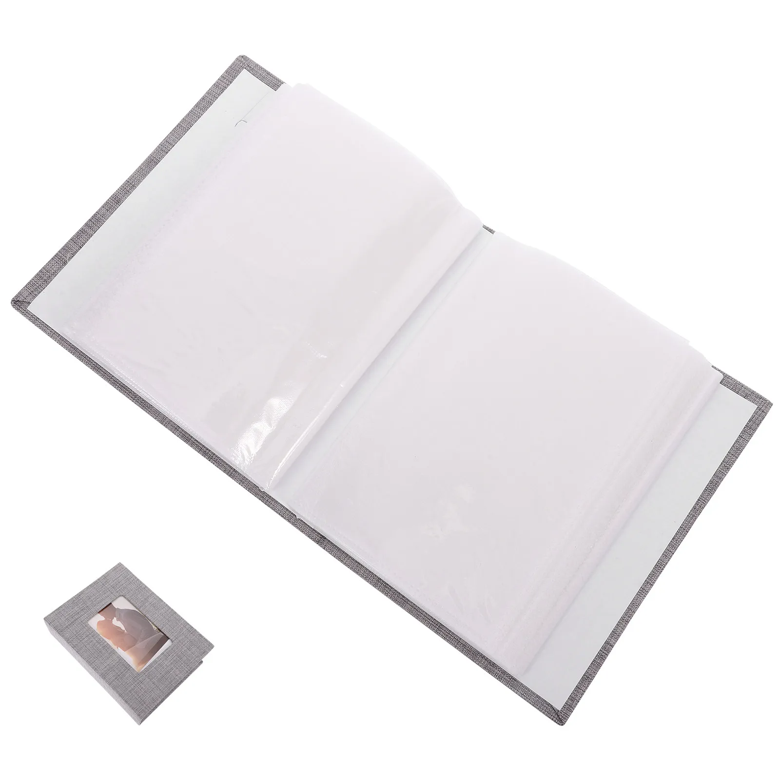 Family Photo Album Memory Photo Book Cloth Cover DIY Handmade Wedding Birthday Picture Album Book for Preserving Precious