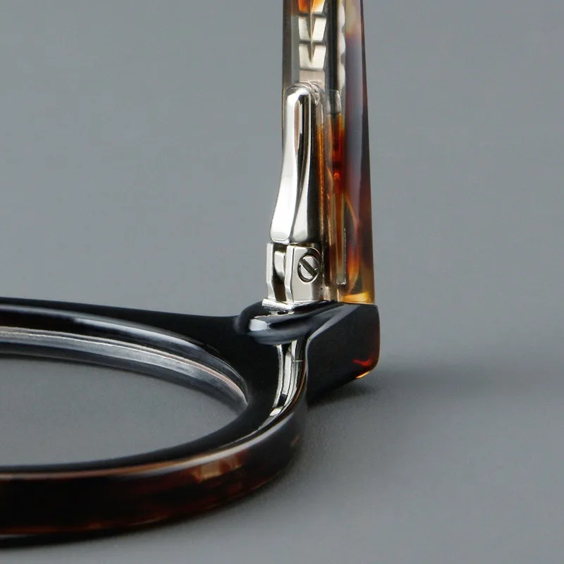 Retro Acetate Round Eyeglasses Frames Fashion Colorful Reading Glasses Unisex Myopia Prescription Glasses Women Optical Glasses