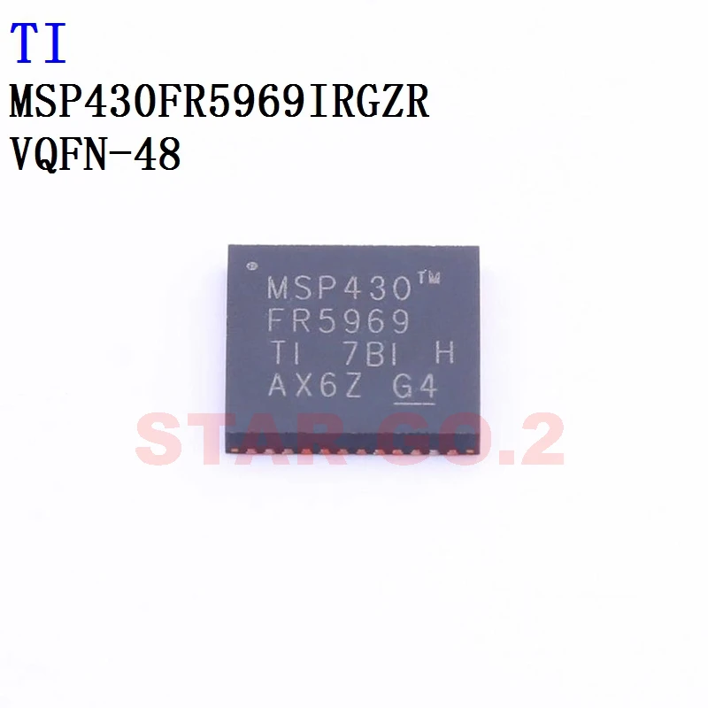 1PCSx MSP430FR5969IRGZR VQFN-48 TI Microcontroller