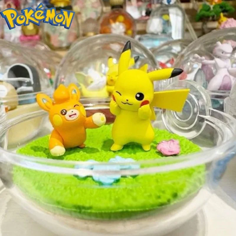 Re-ment Terrarium Collection Pokemon Scarlet Violet Pawmi Quaxly Fuecoco sprrigatito Tatsugiri clodemission decorazione ciondolo palla