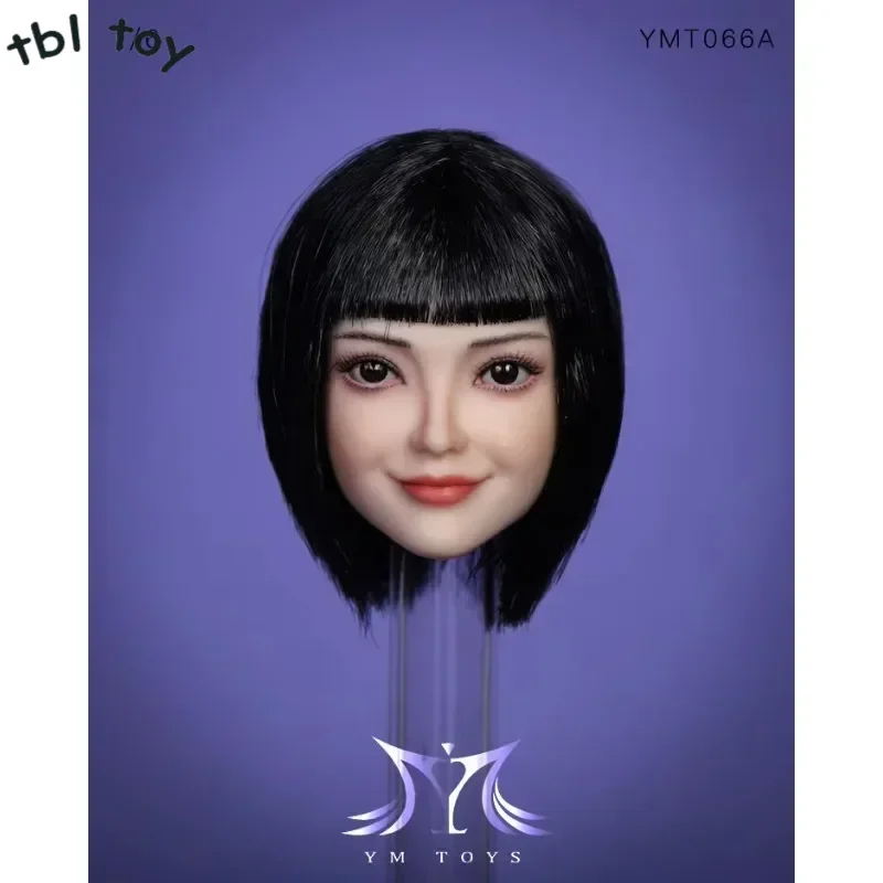 YMTOYS YMT066 1/6 scale Soldier Loli Smiling XiaoYuan Head Carving Model Fit 12'' TBL PH Action Figure Body Dolls Accessories