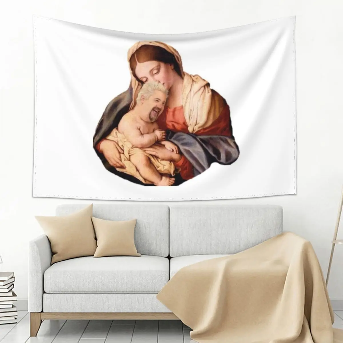 

Our Lord and Savior Guy Fieri Tapestry