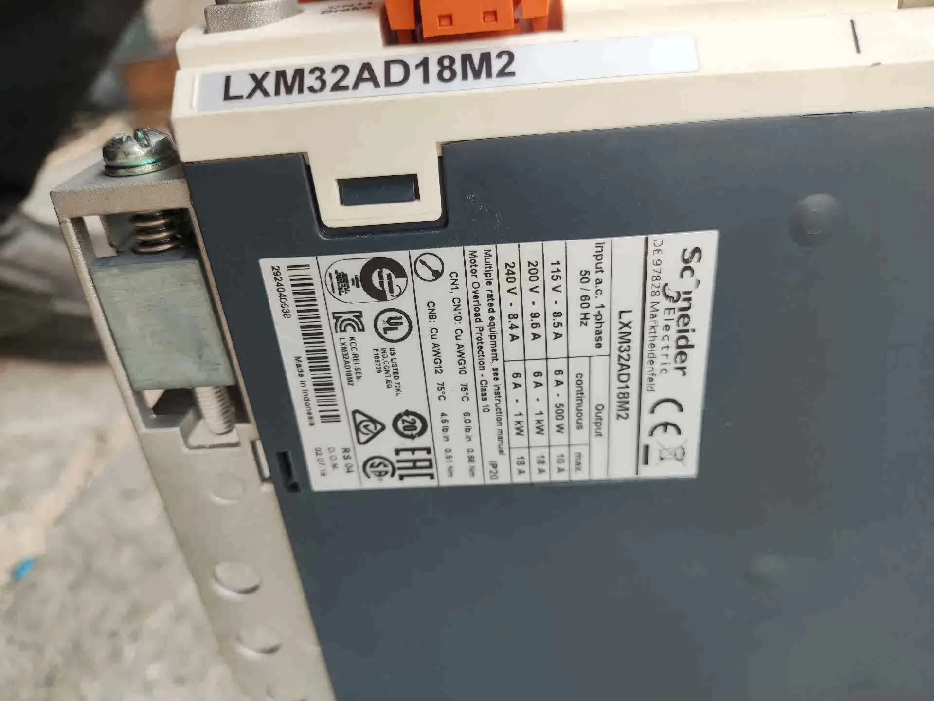 LXM32AD18M2 Servo Drive for Schneider