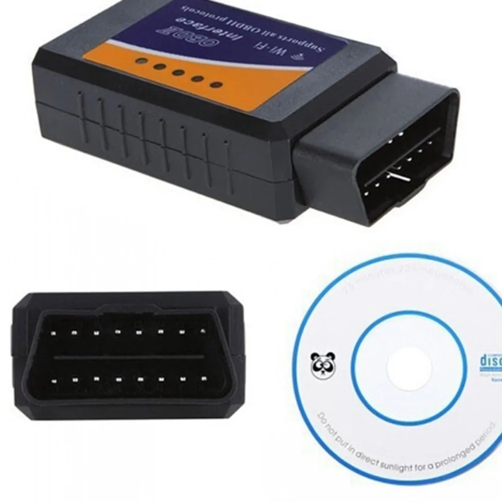 ELM327 WIFI OBD2 Code Reader Auto Scanner Diagnostic Tool Work On Smartphone Android IOS APP Car OBD Computer Scanner