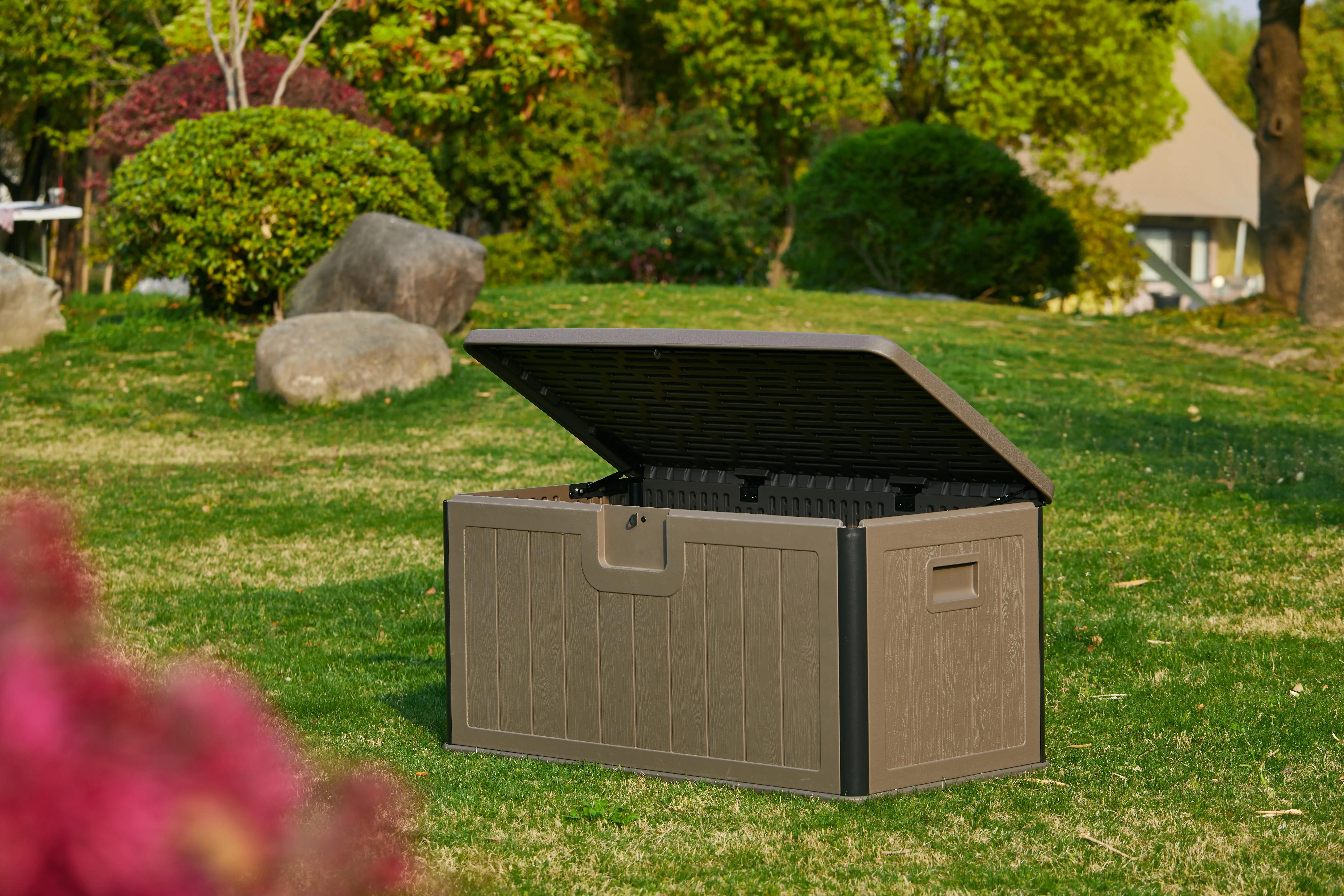 Durable 130cm Modern HDPE Storage Box Outdoor Garden Container for Efficient Storage