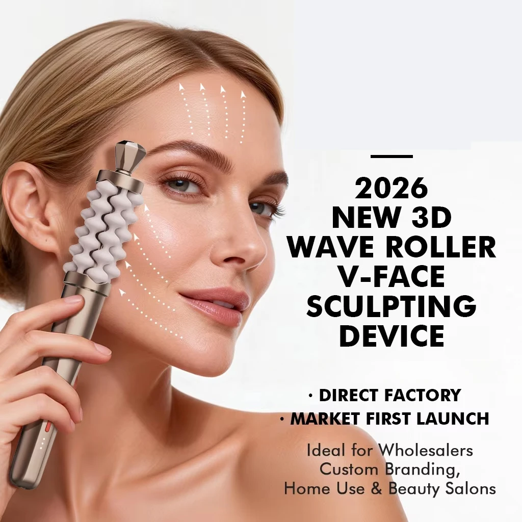 Portable Facial Massage Wand, Face Neck Lifting Sculpting Massager, Home Skin Care Beauty Massage Tool